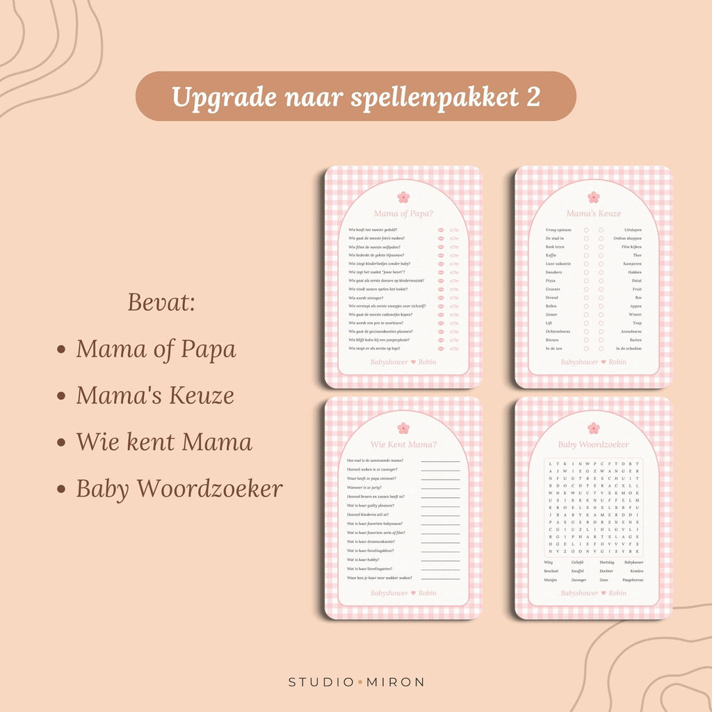 Mama of Papa | Gingham Roze