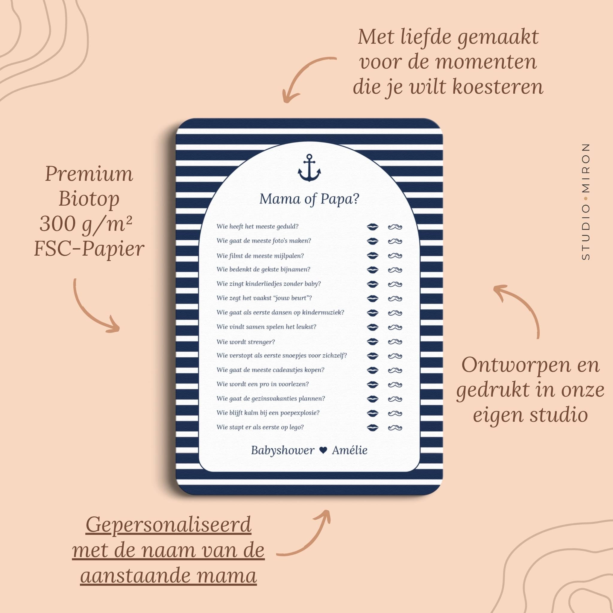 Spellenpakket 2 | Navy Blue