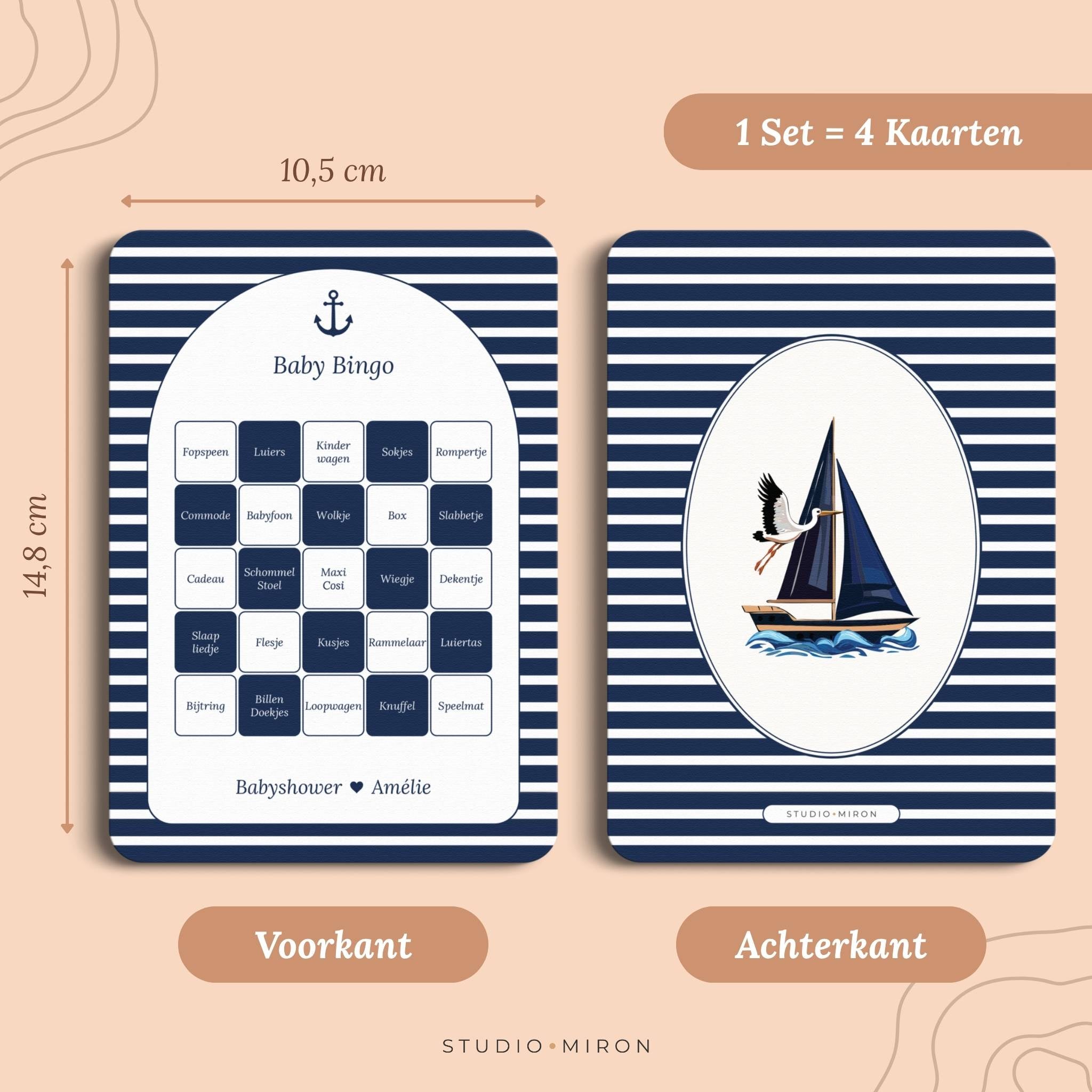 Spellenpakket 1 | Navy Blue